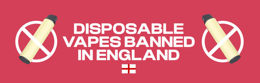 Disposable Vapes banned in England