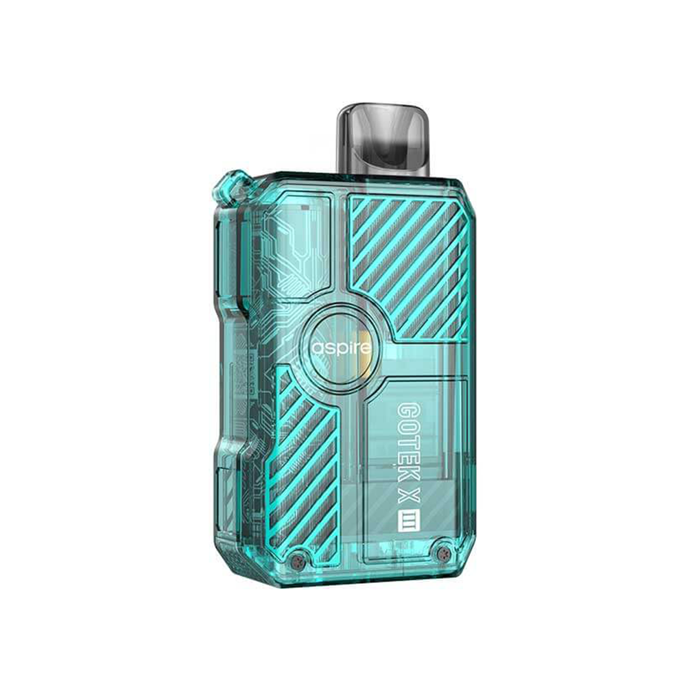 Aspire GoteK X 3 Cyan Pod Kit | The Ace of Vapez