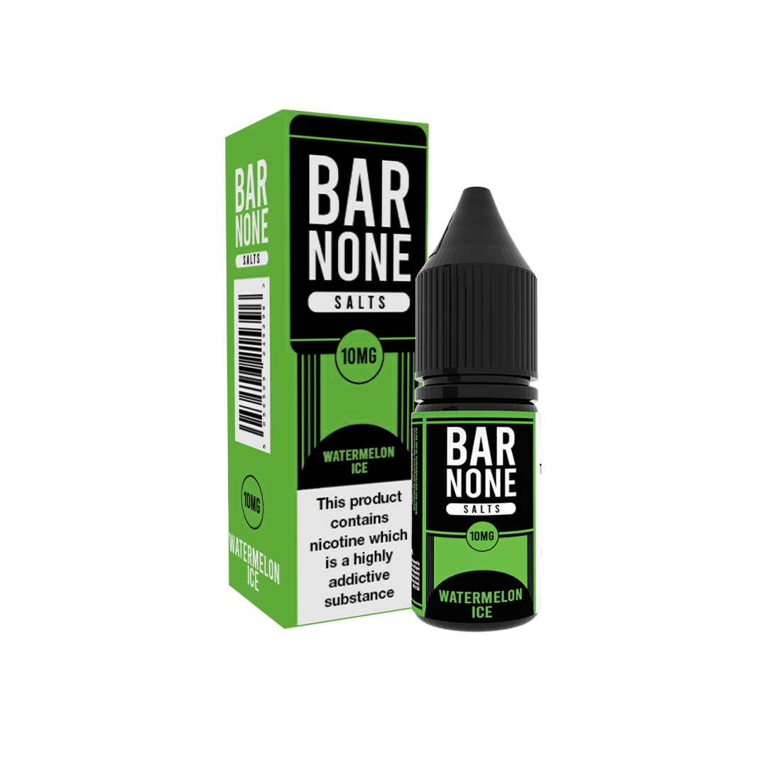 Bar None Salts Watermelon Ice 10ml - The Ace Of Vapez