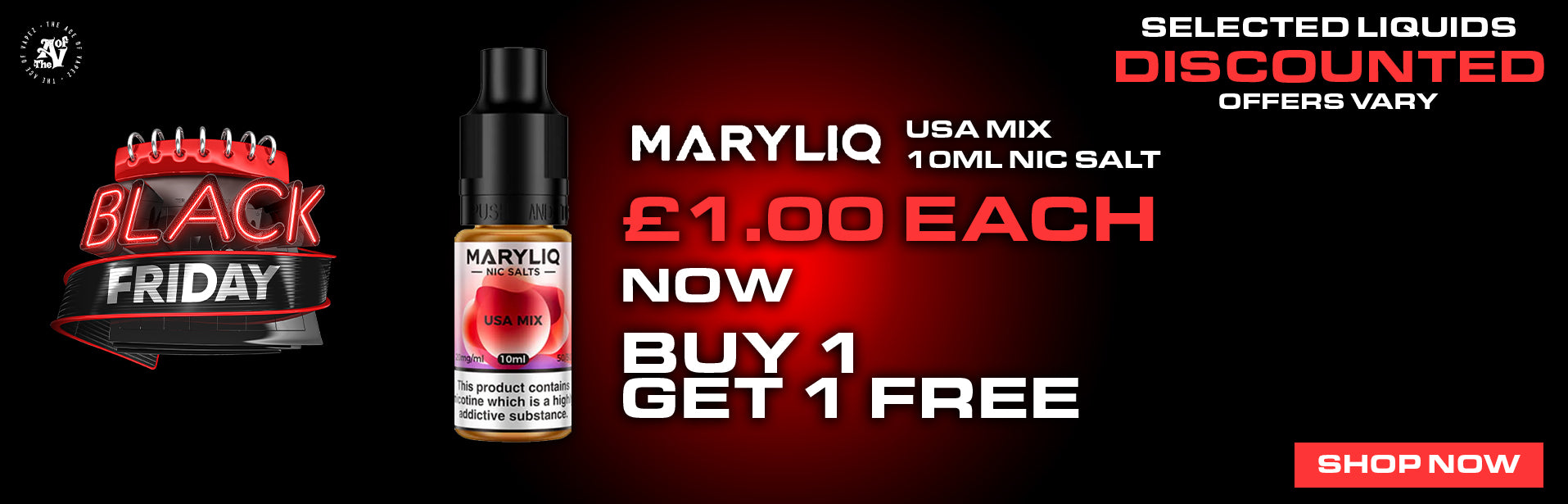 Black_Friday_Deals_-_Maryliq_nic_salts_10mls_buy_one_get_one_free_-_The_Ace_of_Vapes_banner-The Ace Of Vapez