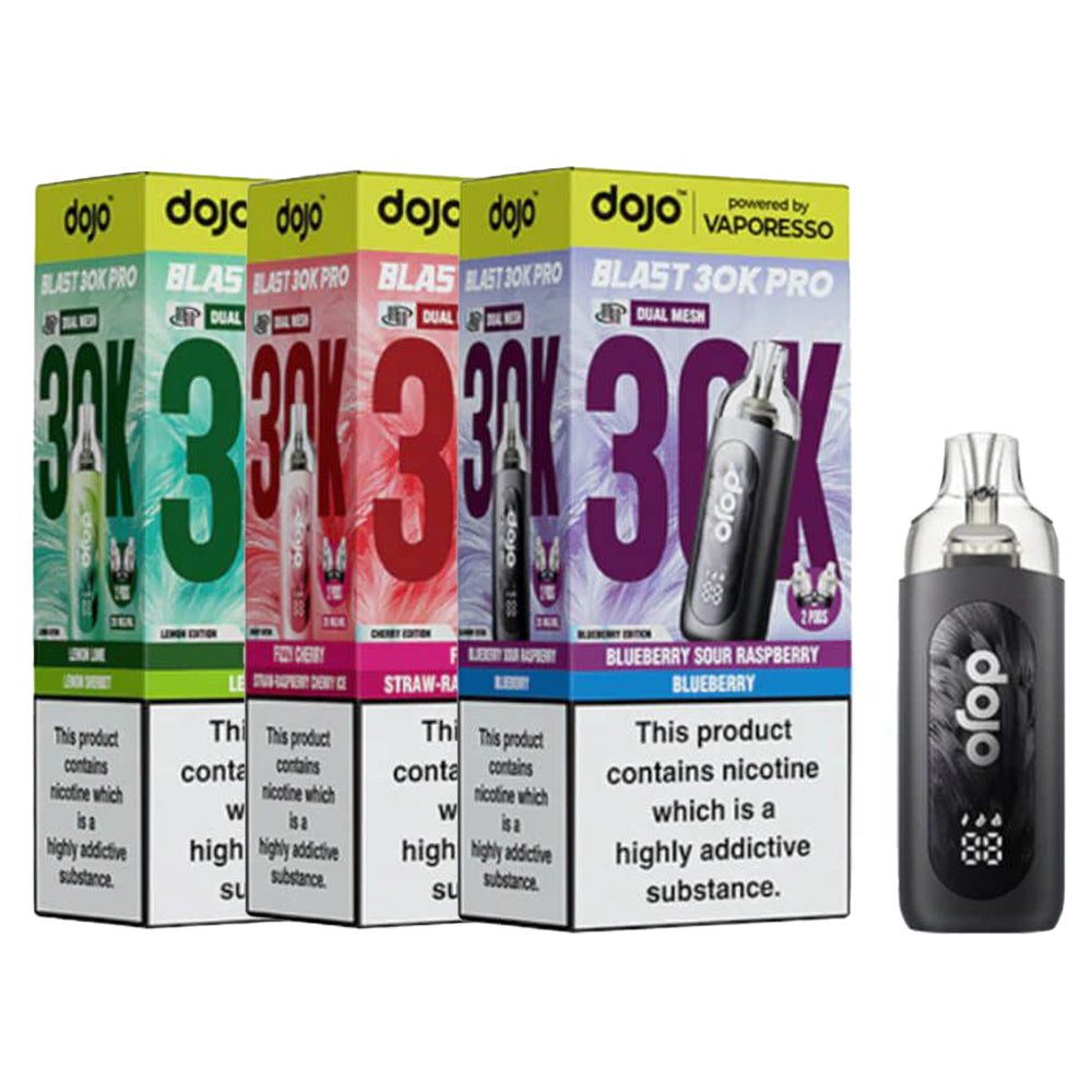 Dojo Blast 30k PRO Prefilled Kit at The Ace of Vapez The Ace Of Vapez Dojo Blast 30k PRO Prefilled Kit at The Ace of Vapez The Ace Of Vapez