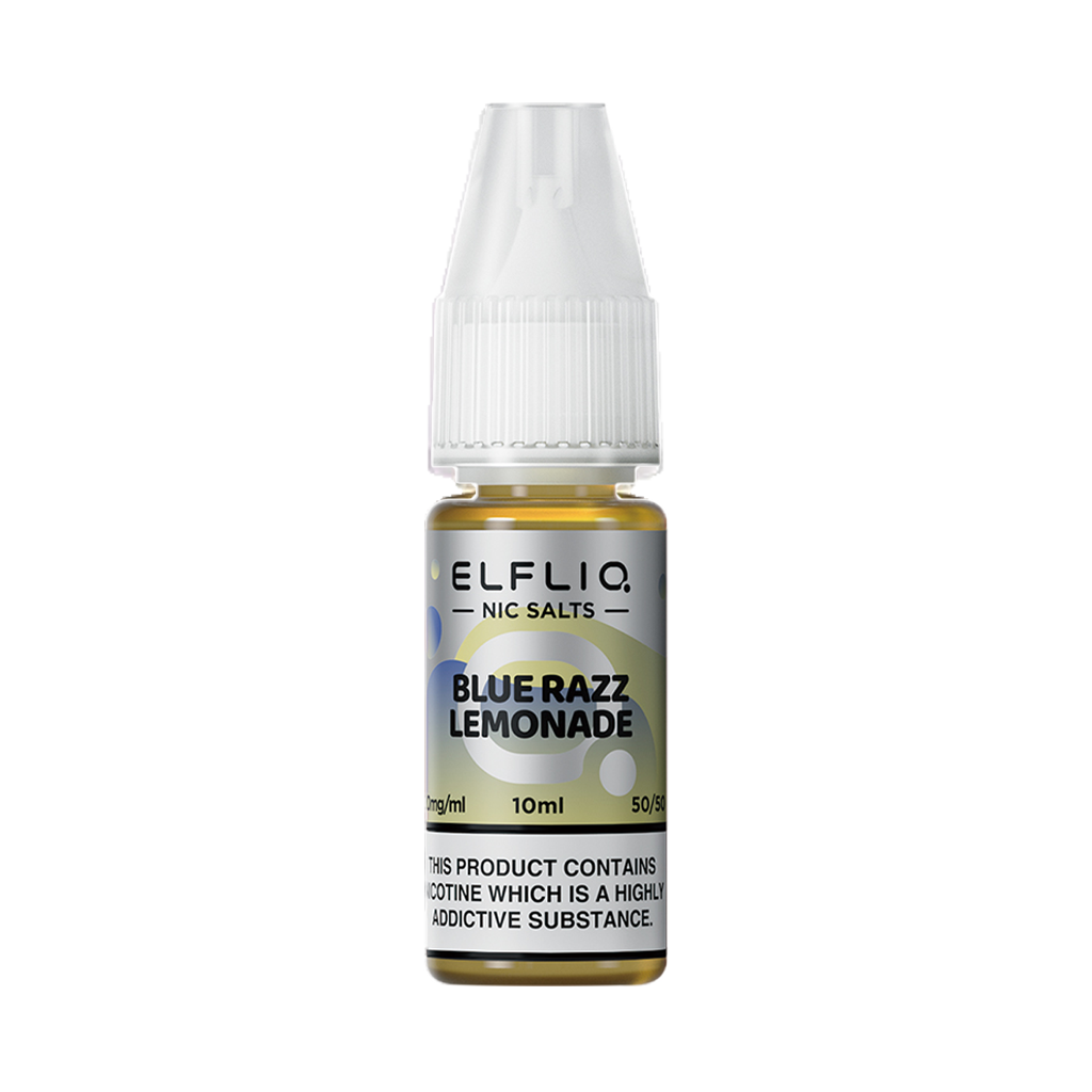 Elf Bar Elfliq - Blue Razz Lemonade 10ml Nic Salts - The Ace Of Vapez