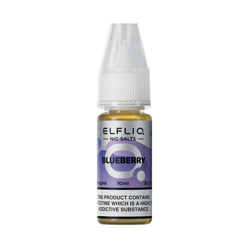 Elf Bar Elfliq - Blueberry 10ml Nic Salts - The Ace Of Vapez
