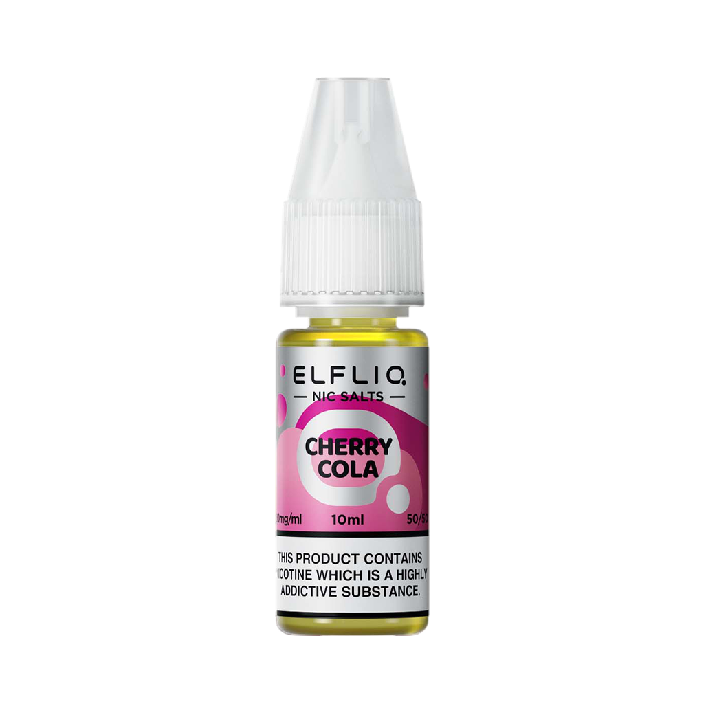 Elf Bar Elfliq - Cherry Cola 10ml Nic Salts - The Ace Of Vapez