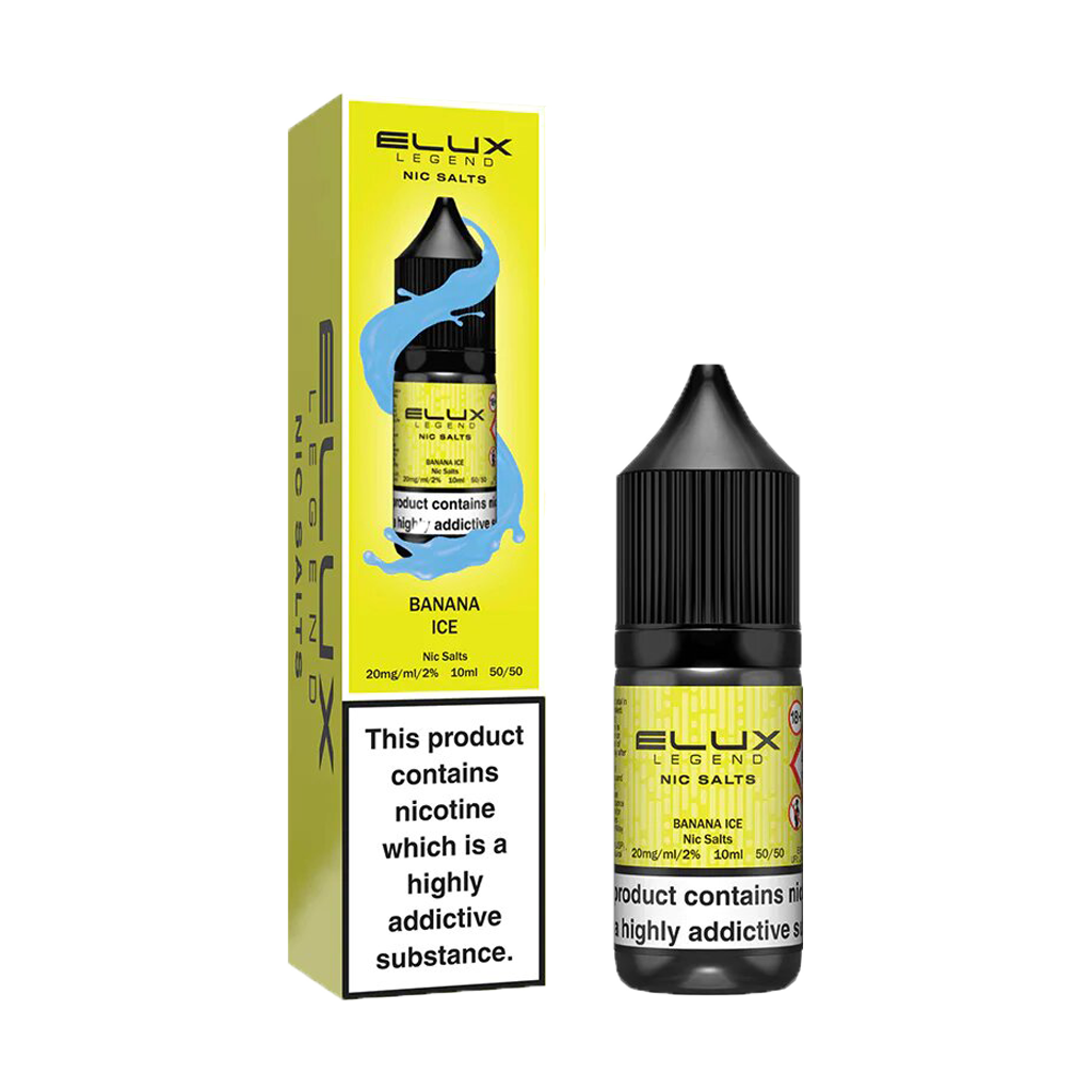 Elux Legend Banana Ice 10ml - The Ace Of Vapez