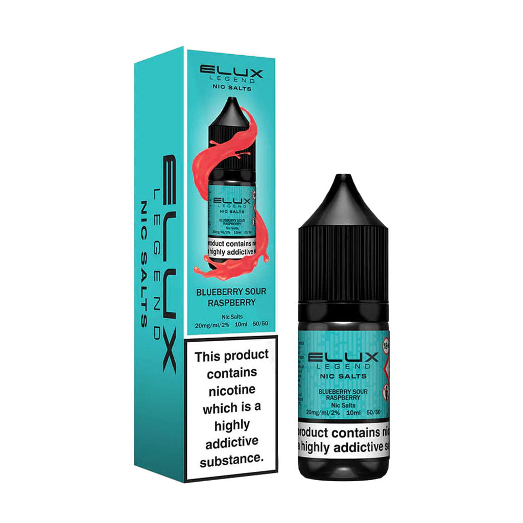 Elux Legend Blueberry Sour Raspberry Nic Salts 10ml - The Ace Of Vapez