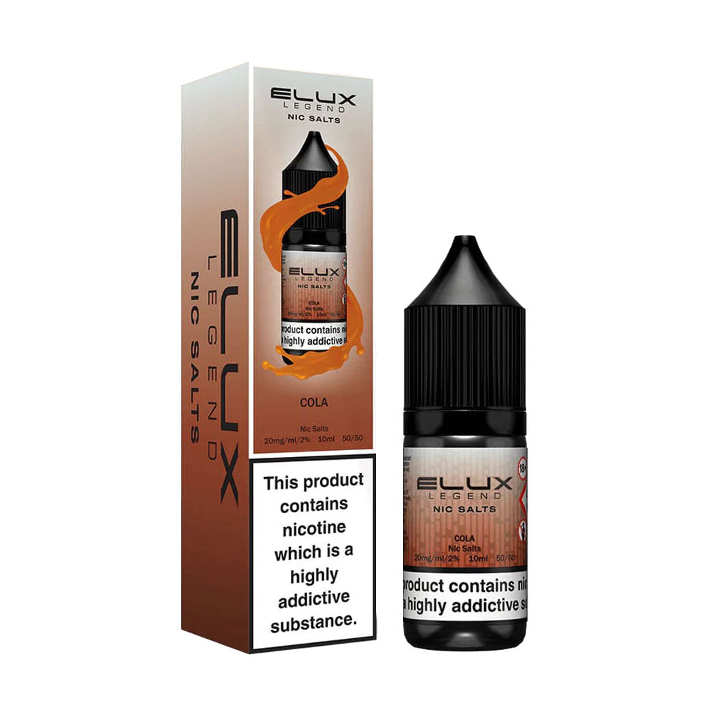 Elux Legend Cola Nic Salts 10ml at The Ace of Vapez The Ace Of Vapez Elux Legend Cola Nic Salts 10ml at The Ace of Vapez The Ace Of Vapez