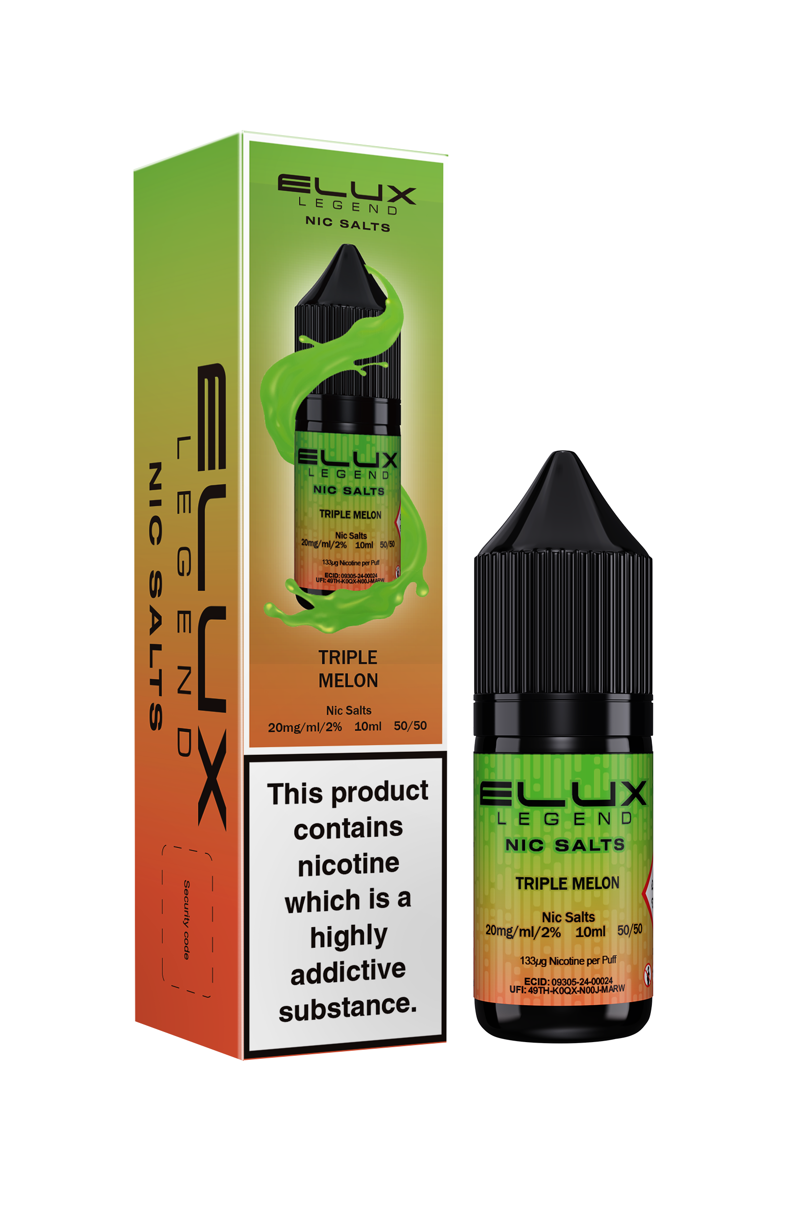 Elux Legend Triple Melon Nic Salt 10ml at The Ace of Vapez The Ace Of Vapez Elux Legend Triple Melon Nic Salt 10ml at The Ace of Vapez The Ace Of Vapez