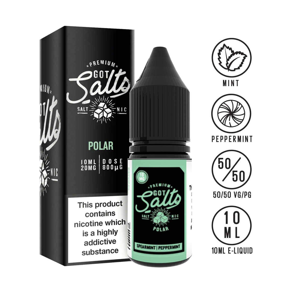 Got Salts - Polar 10ml - The ace of vapez