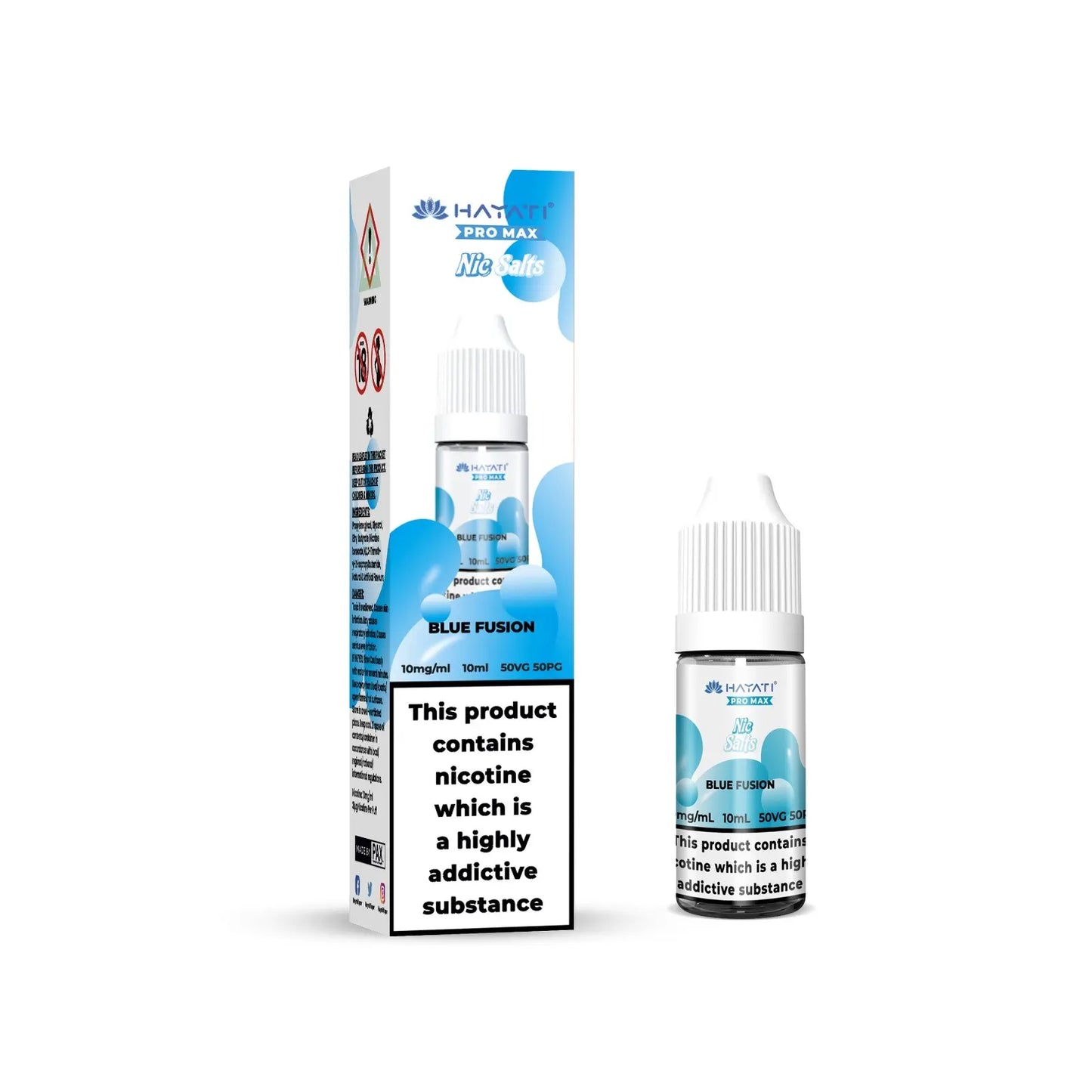 Hayati Pro Max Blue Fusion Nic Salts 10ml | The Ace of Vapez