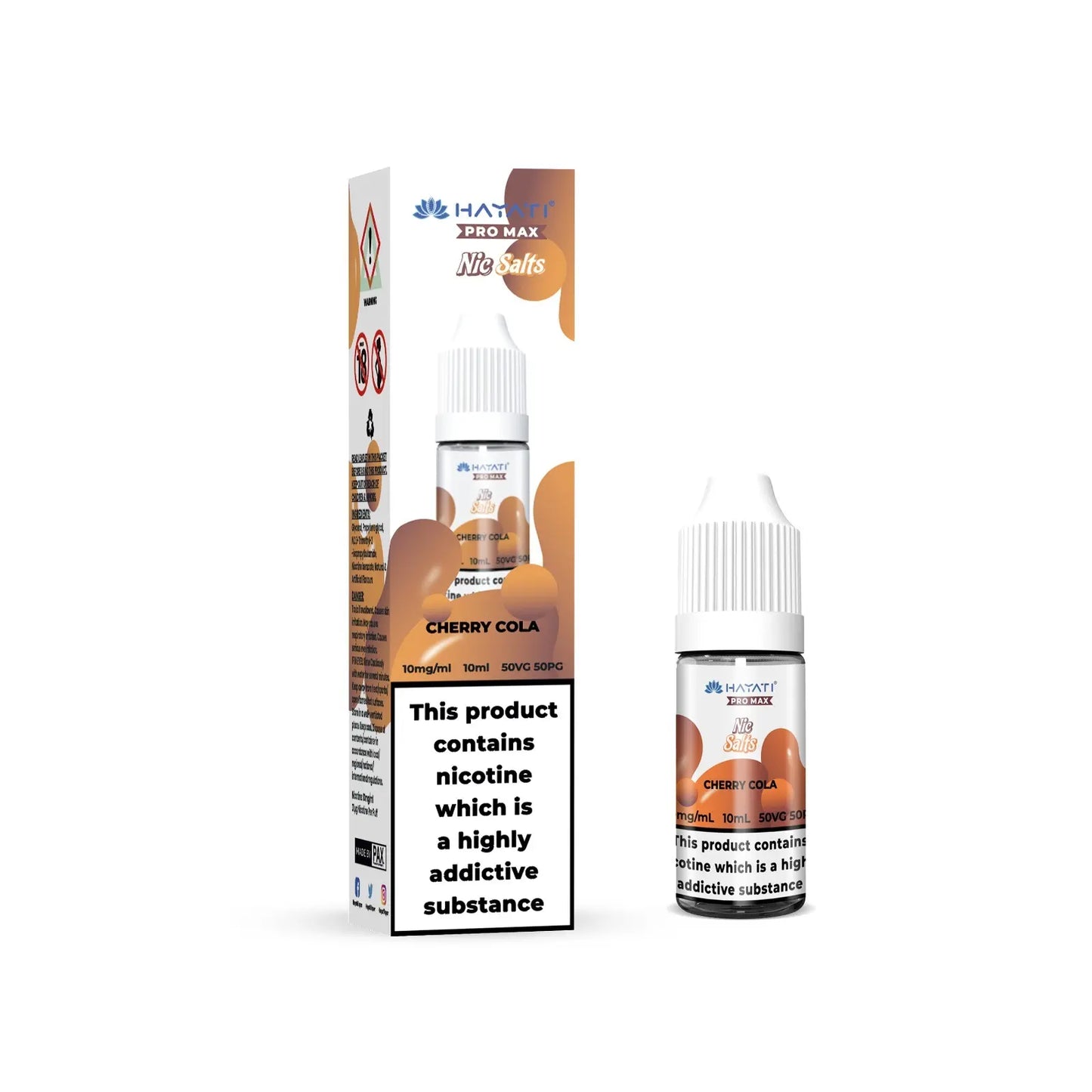 Hayati Pro Max Cherry Cola Nic Salts 10ml | The Ace of Vapez