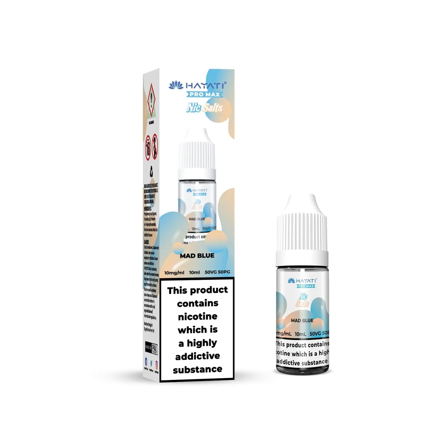 Hayati Pro Max Mad Blue Nic Salts 10ml | The Ace of Vapez