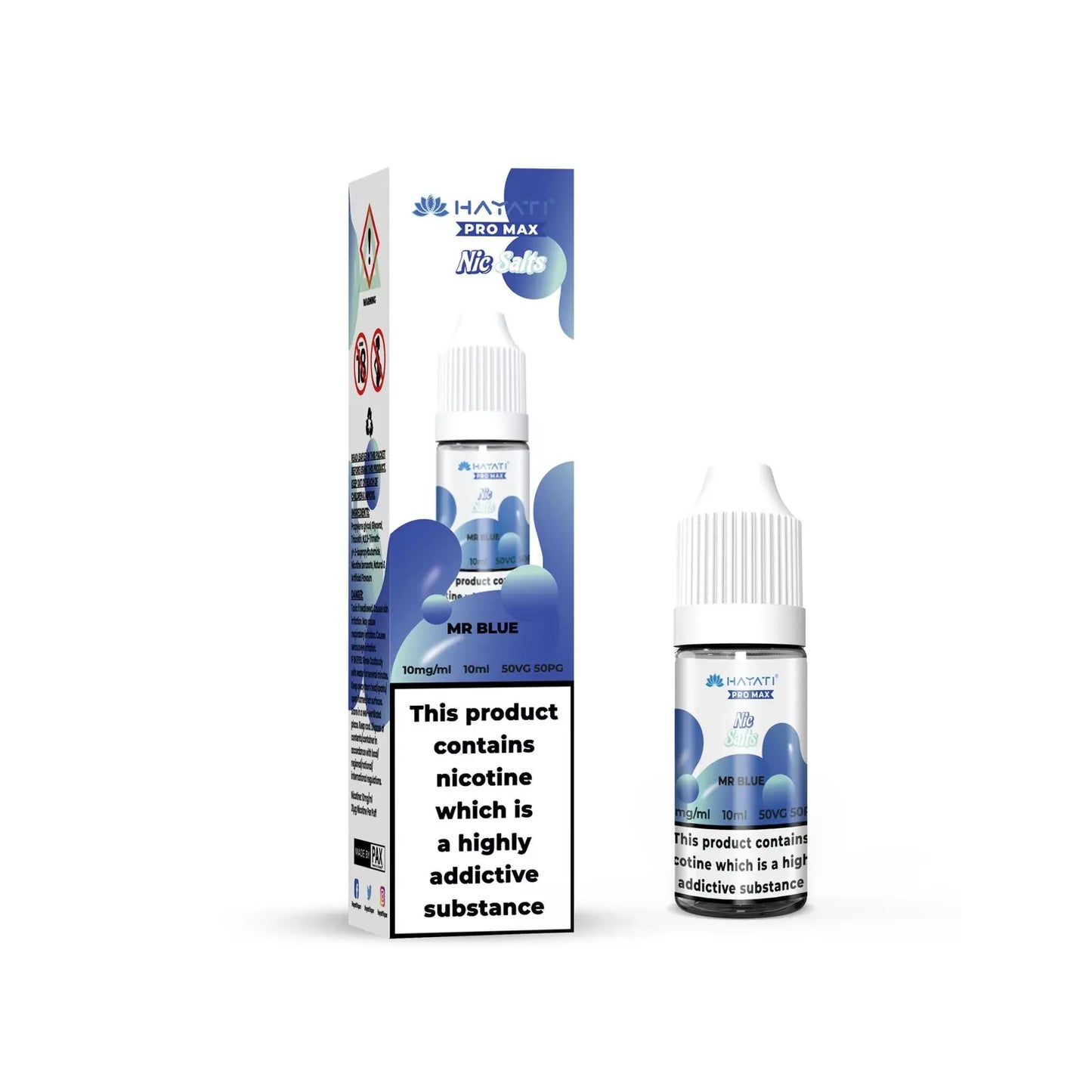 Hayati Pro Max Mr Blue Nic Salts 10ml | The Ace of Vapez