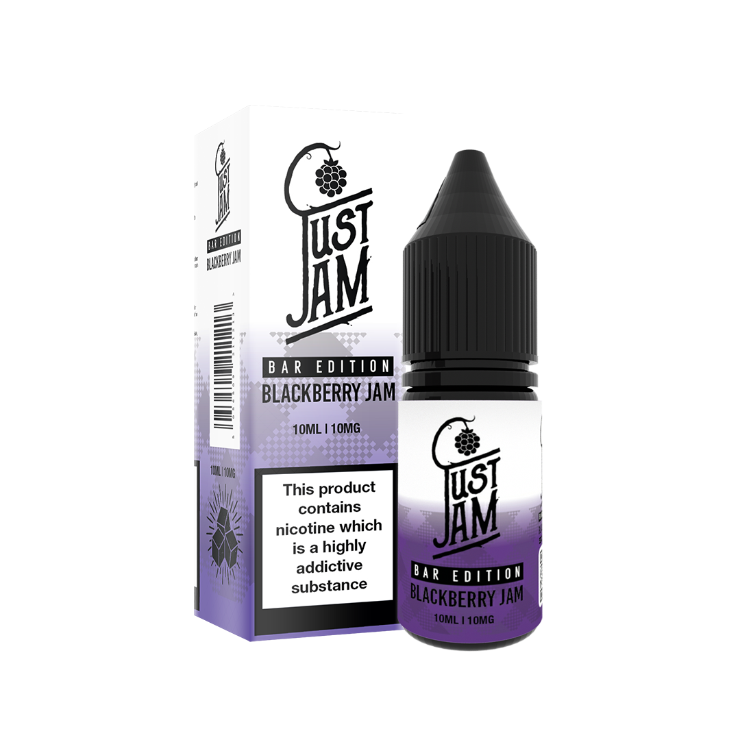 Just Jam Bar Edition Blackberry Jam 10ml Nic Salts | The Ace of Vapez