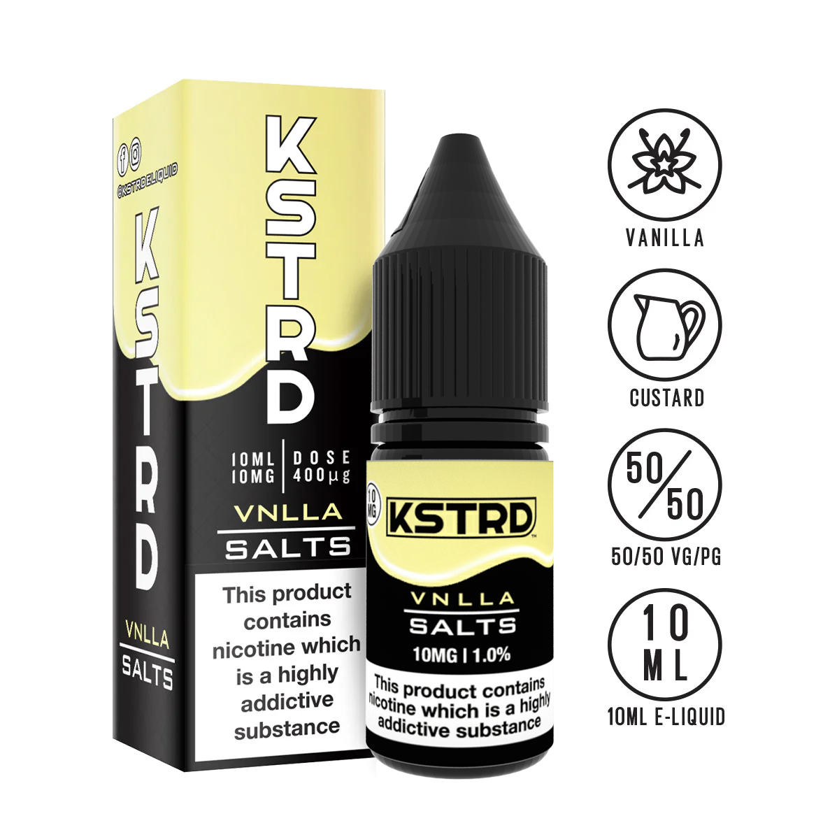 KSTRD VNNLA Nic Salt 10ml | The Ace of Vapez