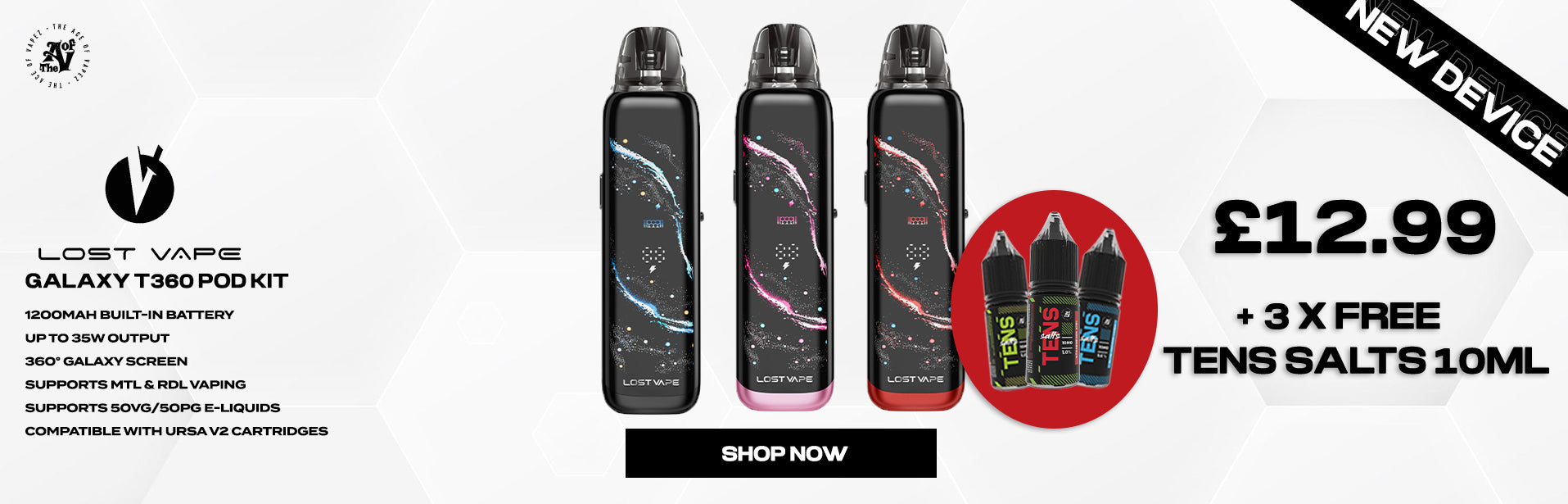 New-Lost-Vape-Galaxy-T360-Pod-Kit-The-Ace-of-Vapez-Banner-The Ace Of Vapez