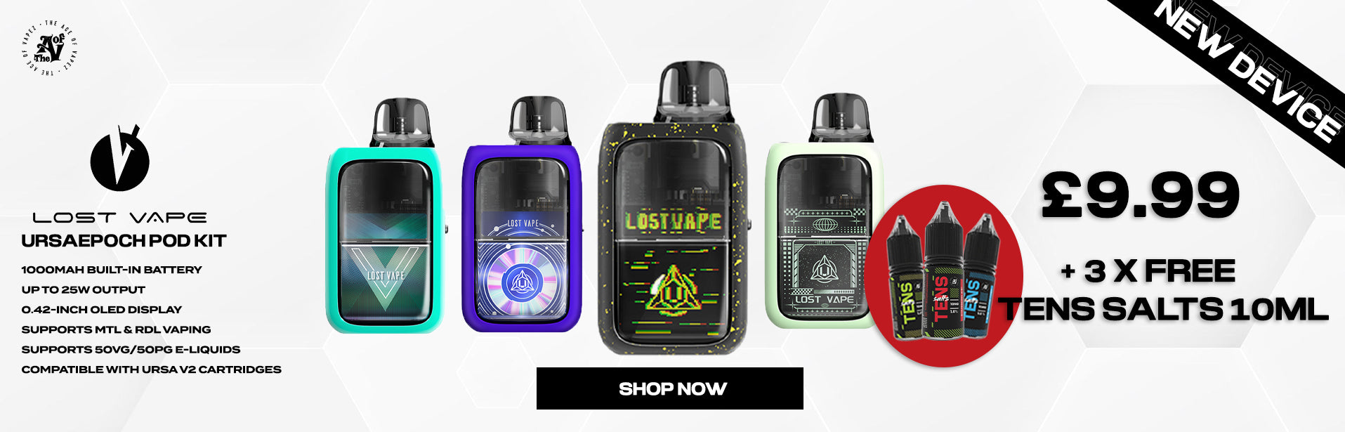 New-Lost-Vape-Ursa-Epoch-Pod-Kit-The-Ace-of-Vapez-Banner-The Ace Of Vapez