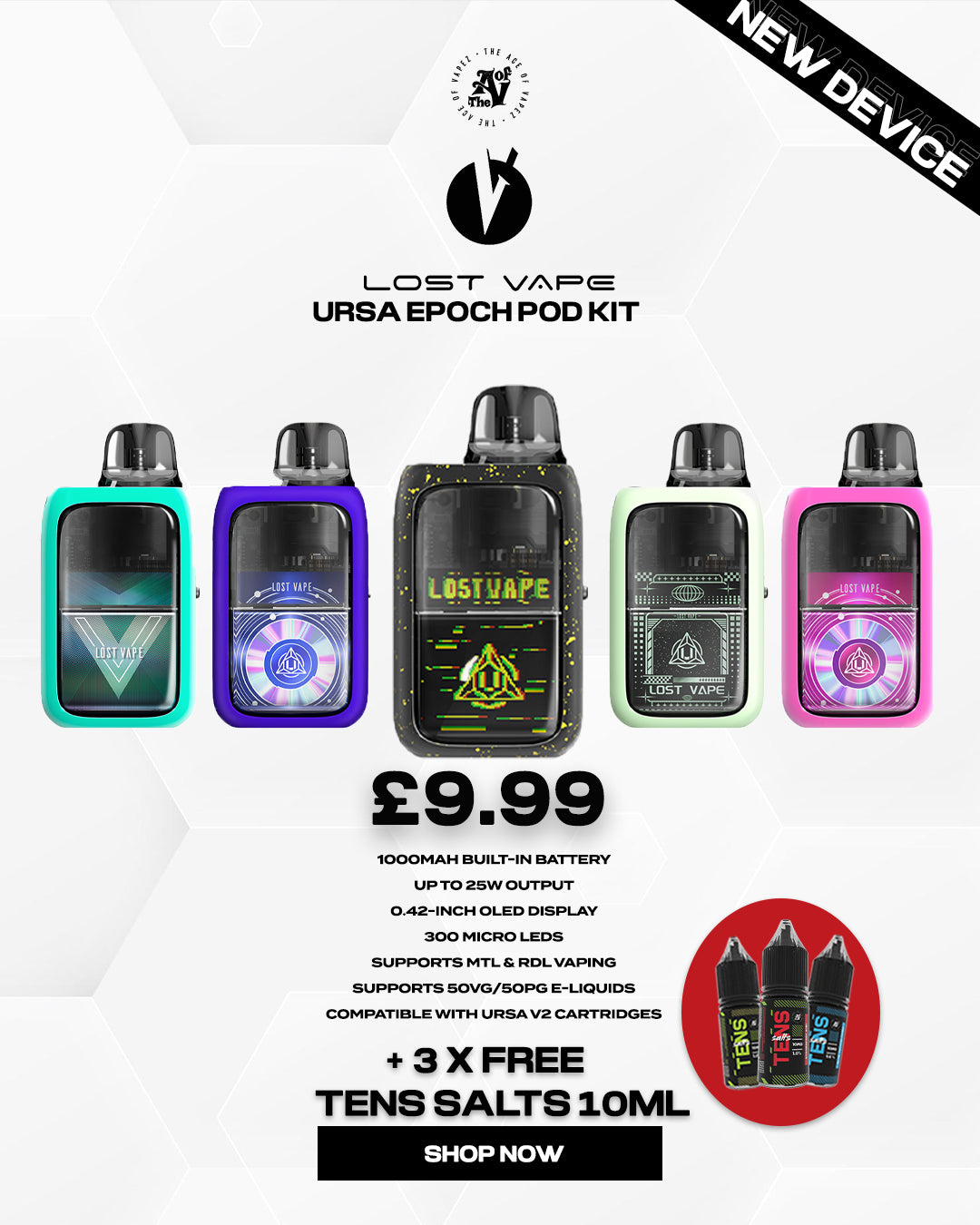 New-Lost-Vape-Ursa-Epoch-Pod-Kit-The-Ace-of-Vapez-Mobile-Banner-The Ace Of Vapez