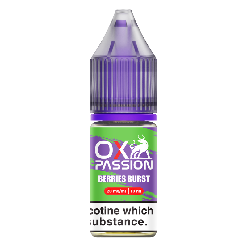 Oxva Ox Passion Berries Burst Nic Salt 10ml- The Ace Of Vapez