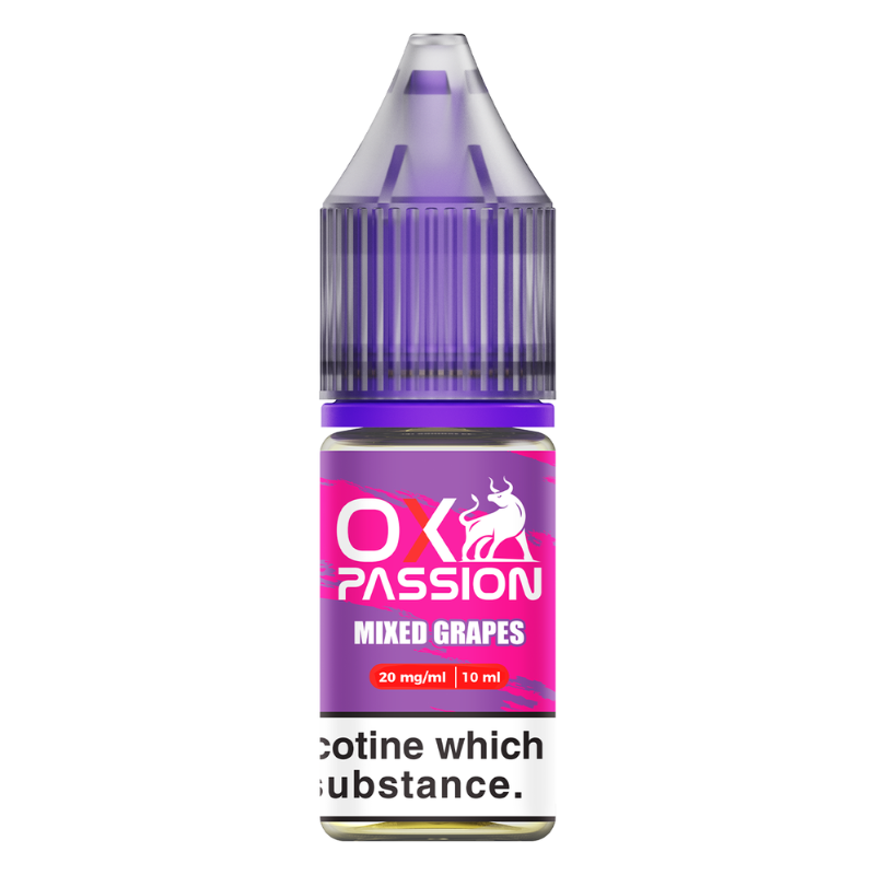 Oxva Ox Passion Mixed Grapes Nic Salt 10ml | The Ace Of Vapez