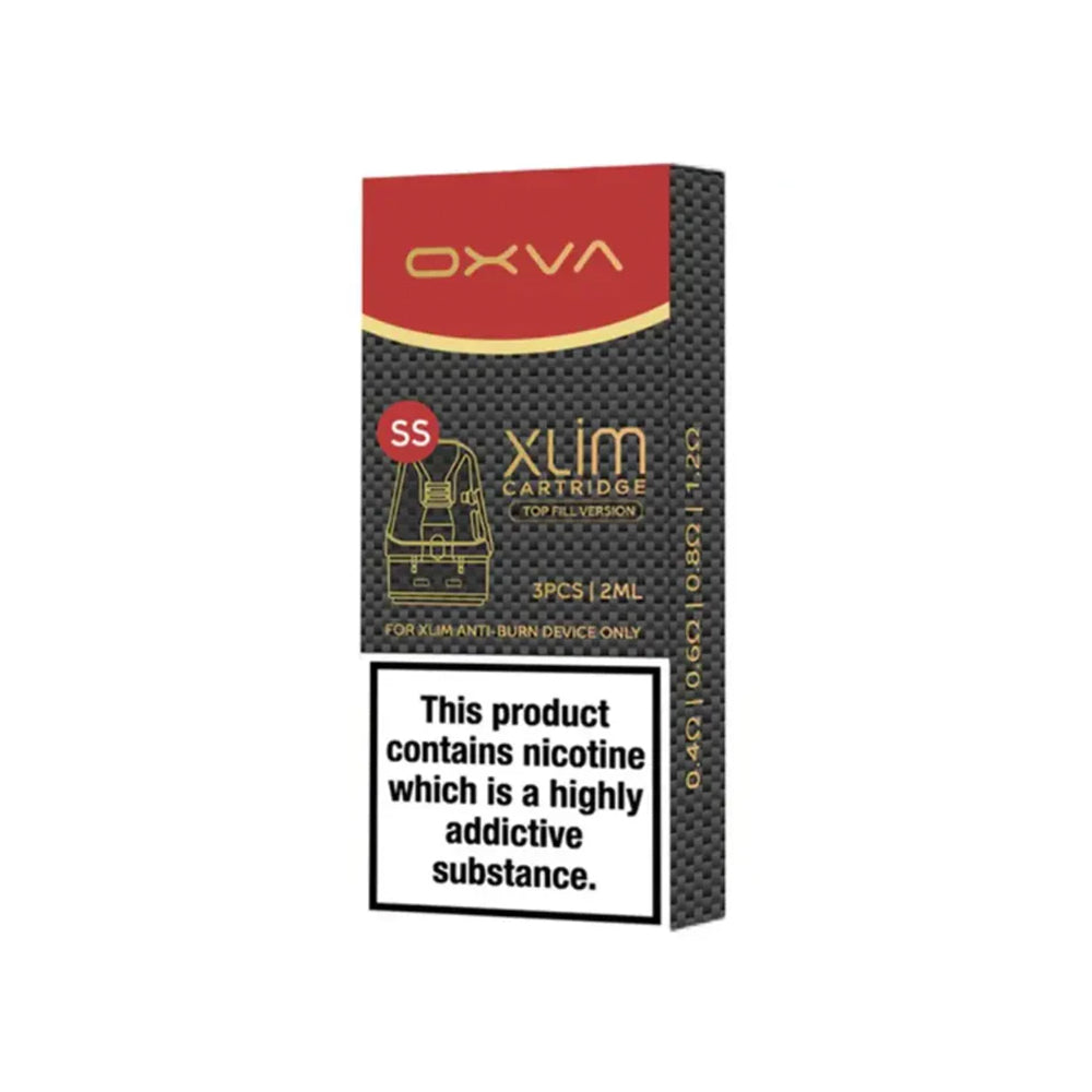 Oxva Xlim Top Fill Pods 2ml Stainless Steel at The Ace of Vapez The Ace Of Vapez Oxva Xlim Top Fill Pods 2ml Stainless Steel at The Ace of Vapez The Ace Of Vapez