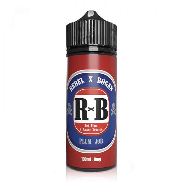 Plum Job 100ml Shortfill Rebel X Bogan - The Ace Of Vapez