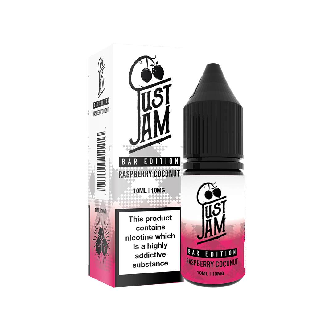 Just Jam Bar Edition Raspberry Coconut 10ml Salt