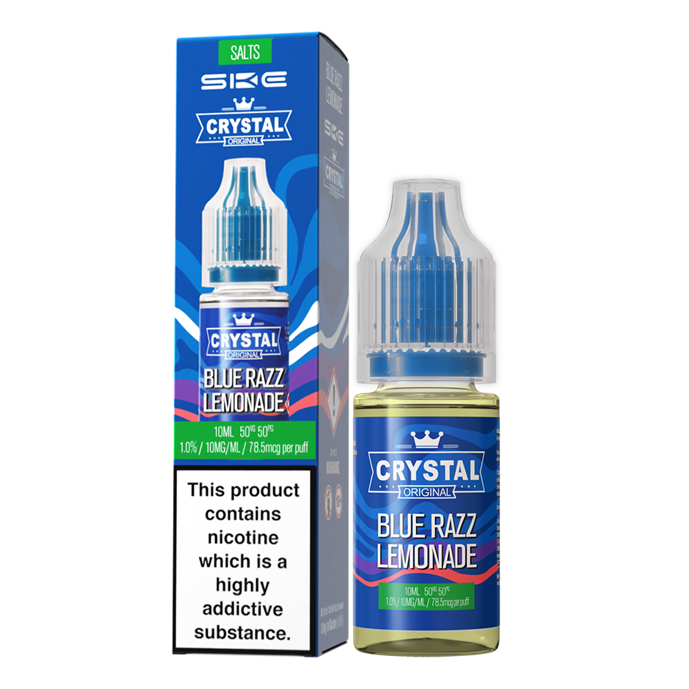 SKE Crystal Salts 10ml V2 Blue Razz Lemonade - The Ace Of Vapez