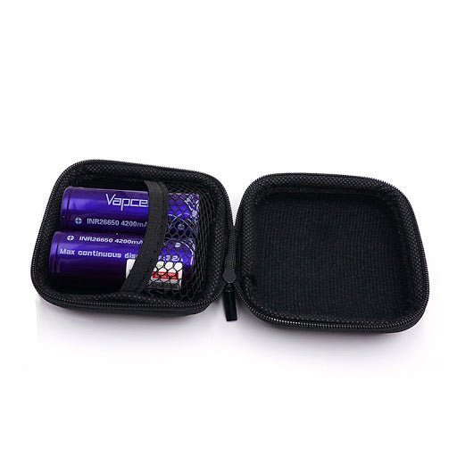 Vapcell 26650 4200Mah Battery 2 Pack In Material Case | The Ace of Vapez