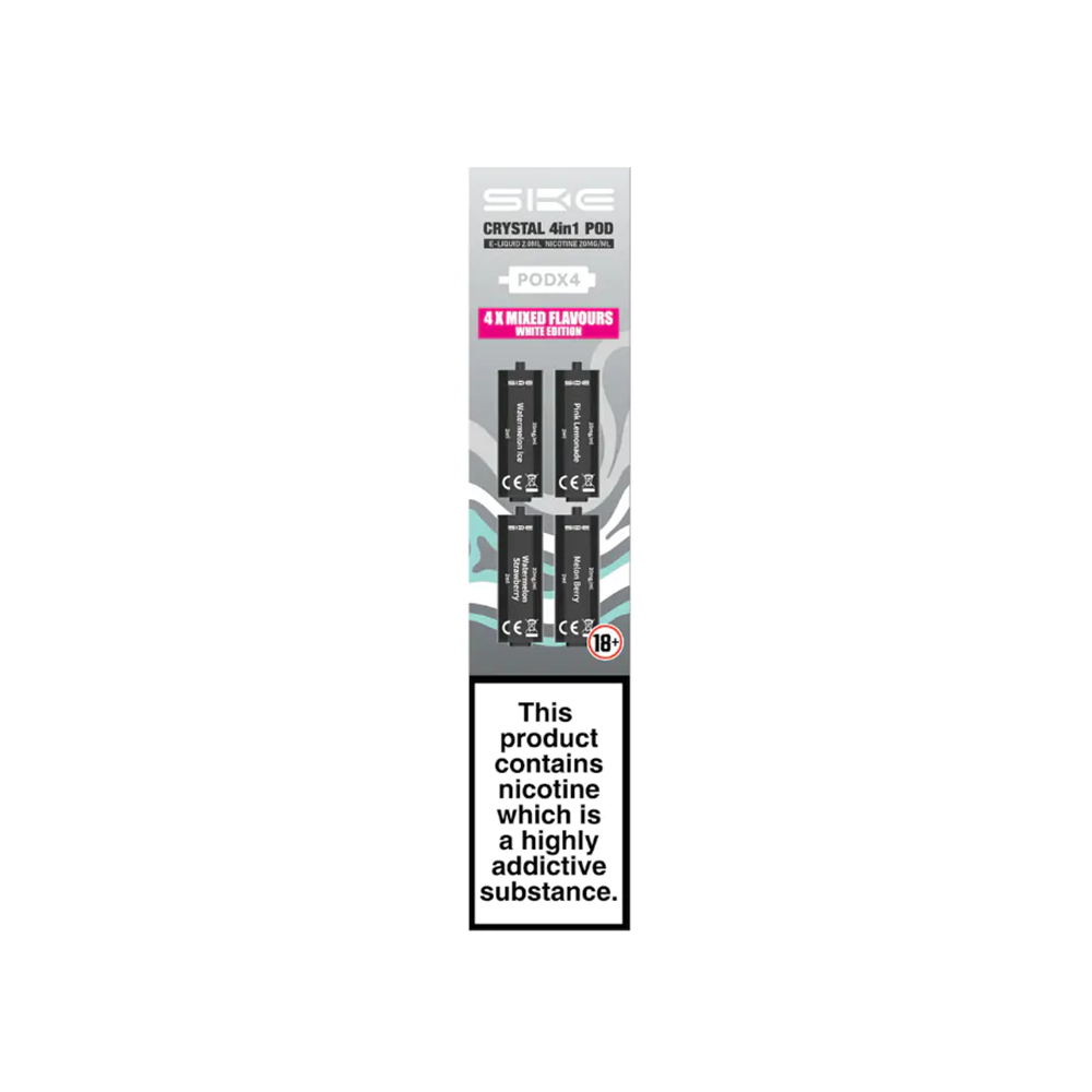 SKE Crystal 4 In 1 Pods Pack Of 4
