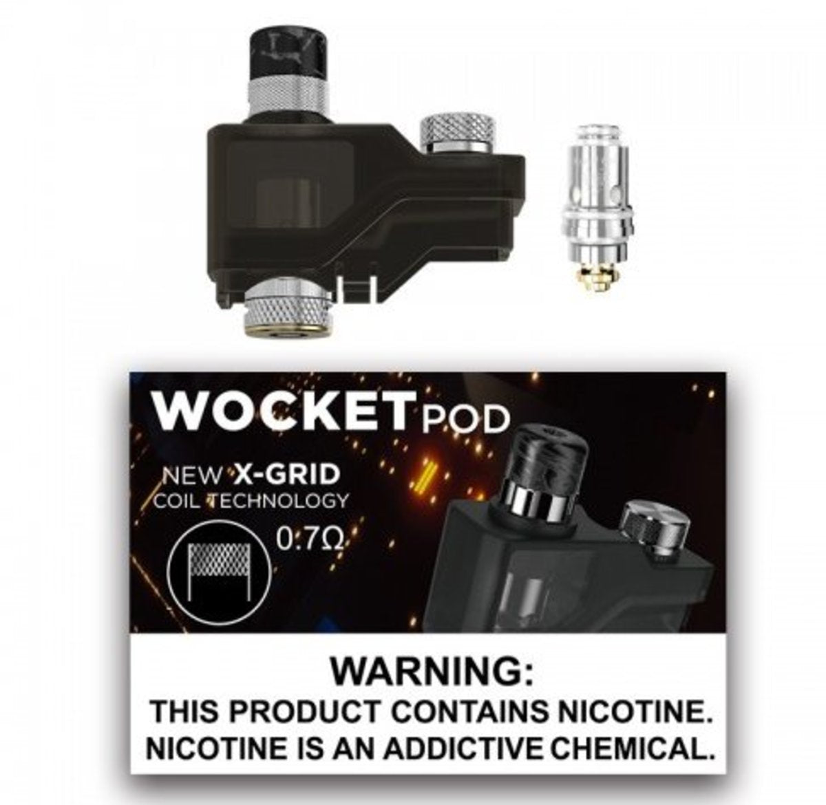 Snowwolf Wocket 0.7 Ohm Pod (1 Pack)