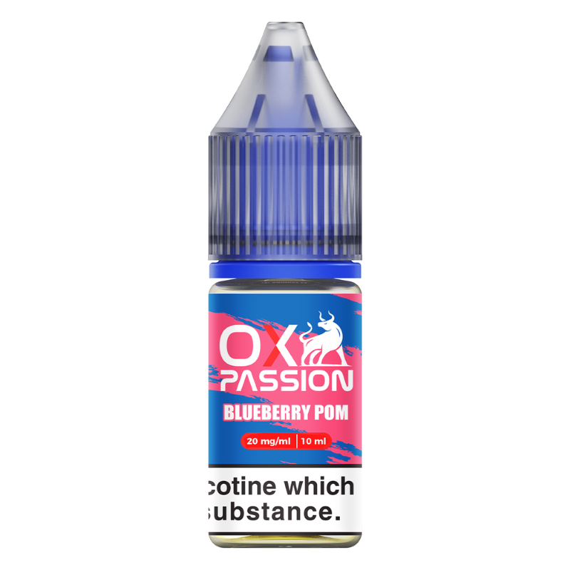 Oxva Ox Passion Blueberry Pom Nic Salt - The Ace Of Vapez