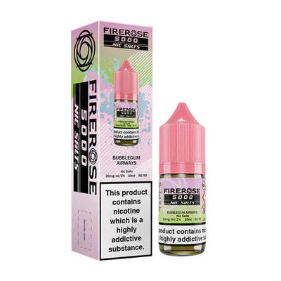 Firerose Bubblegum Airways Salt - The Ace Of Vapez