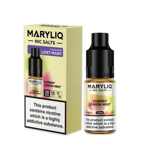 Maryliq Cherry Lemon Mint 20mg 10ml Salt - The Ace Of Vapez