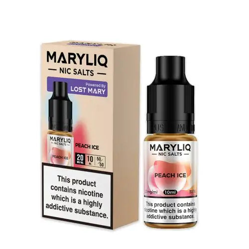 Maryliq Peach Ice 20mg 10ml Salt - The Ace Of Vapez