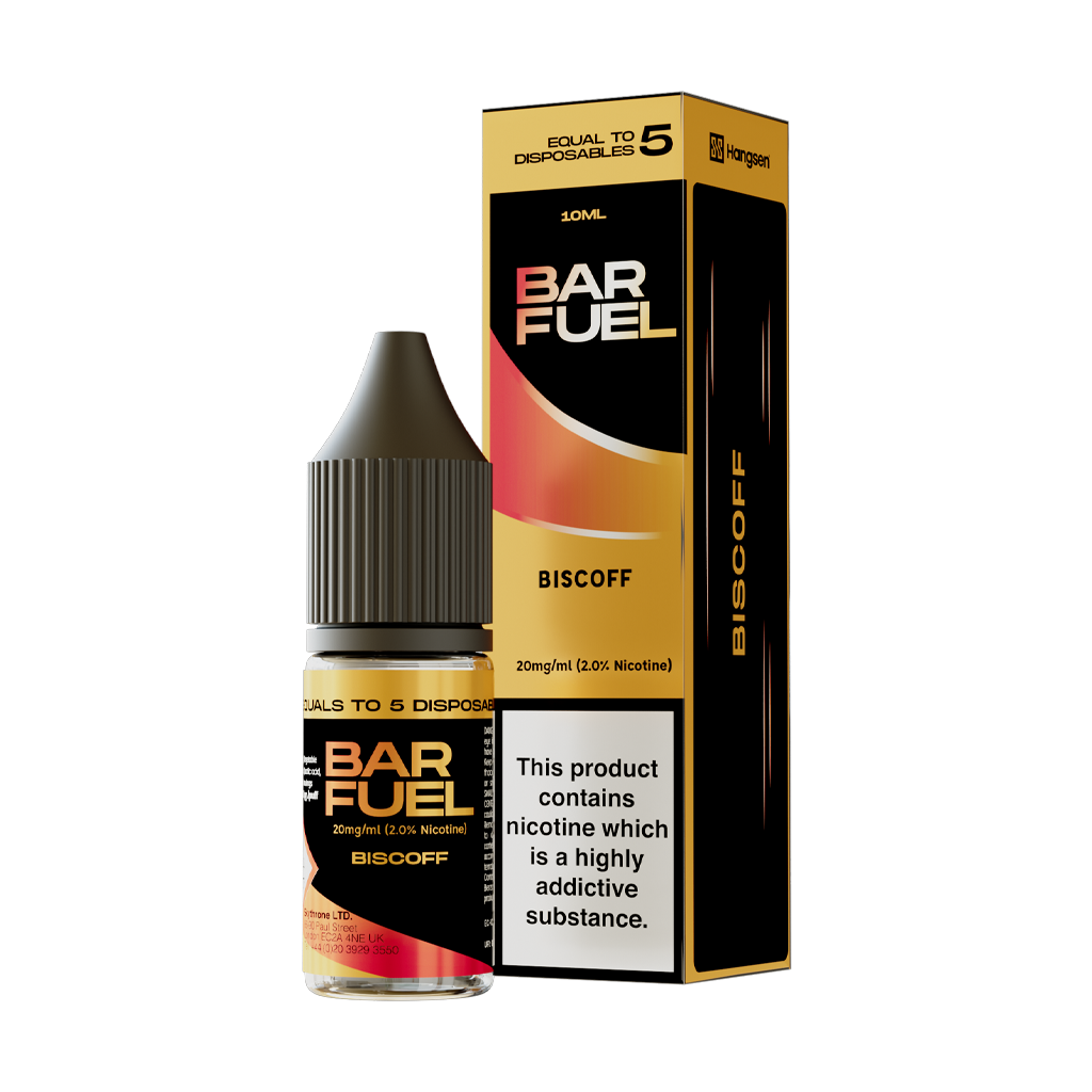 Bar Fuel Biscoff Nic Salts 10ml - The Ace Of Vapez