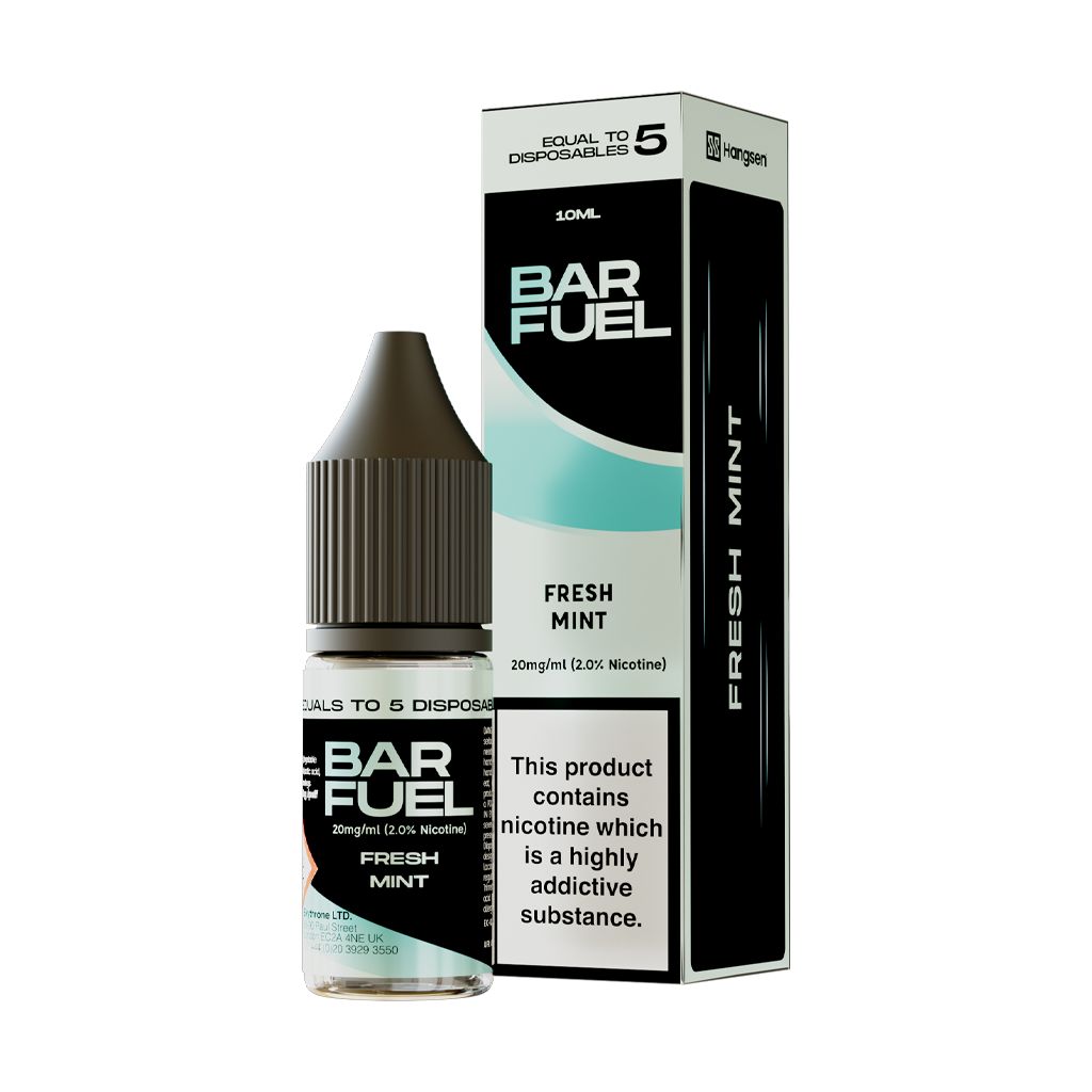 Bar Fuel Fresh Mint Nic Salts 10ml - The Ace Of Vapez