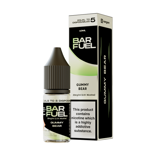 Bar Fuel Gummy Bear Nic Salts 10ml - The Ace Of Vapez