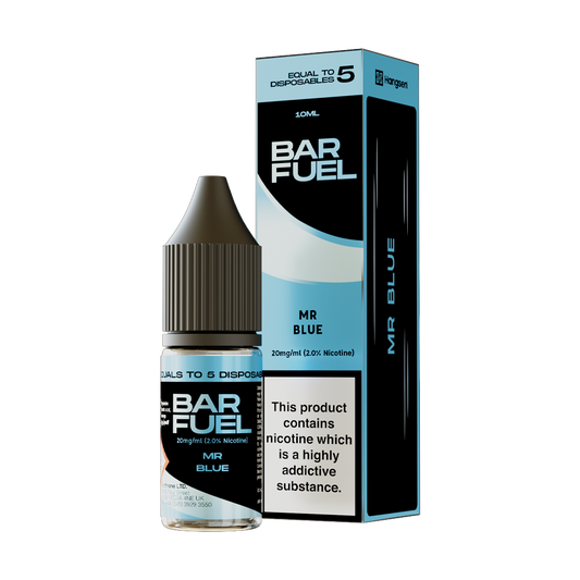 Bar Fuel Mr Blue Nic Salts 10ml - The Ace Of Vapez
