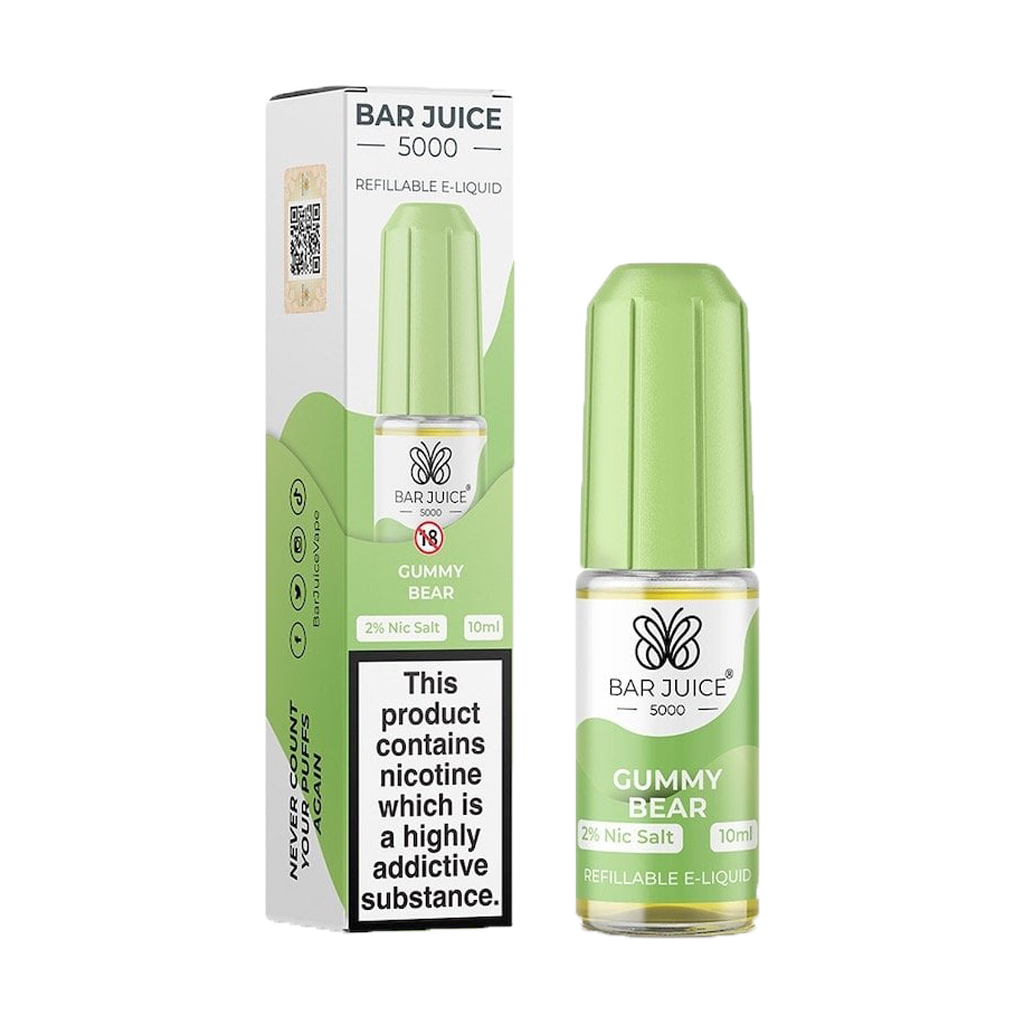 Bar Juice 5000 Salt Gummy Bear 10ml - The Ace Of Vapez