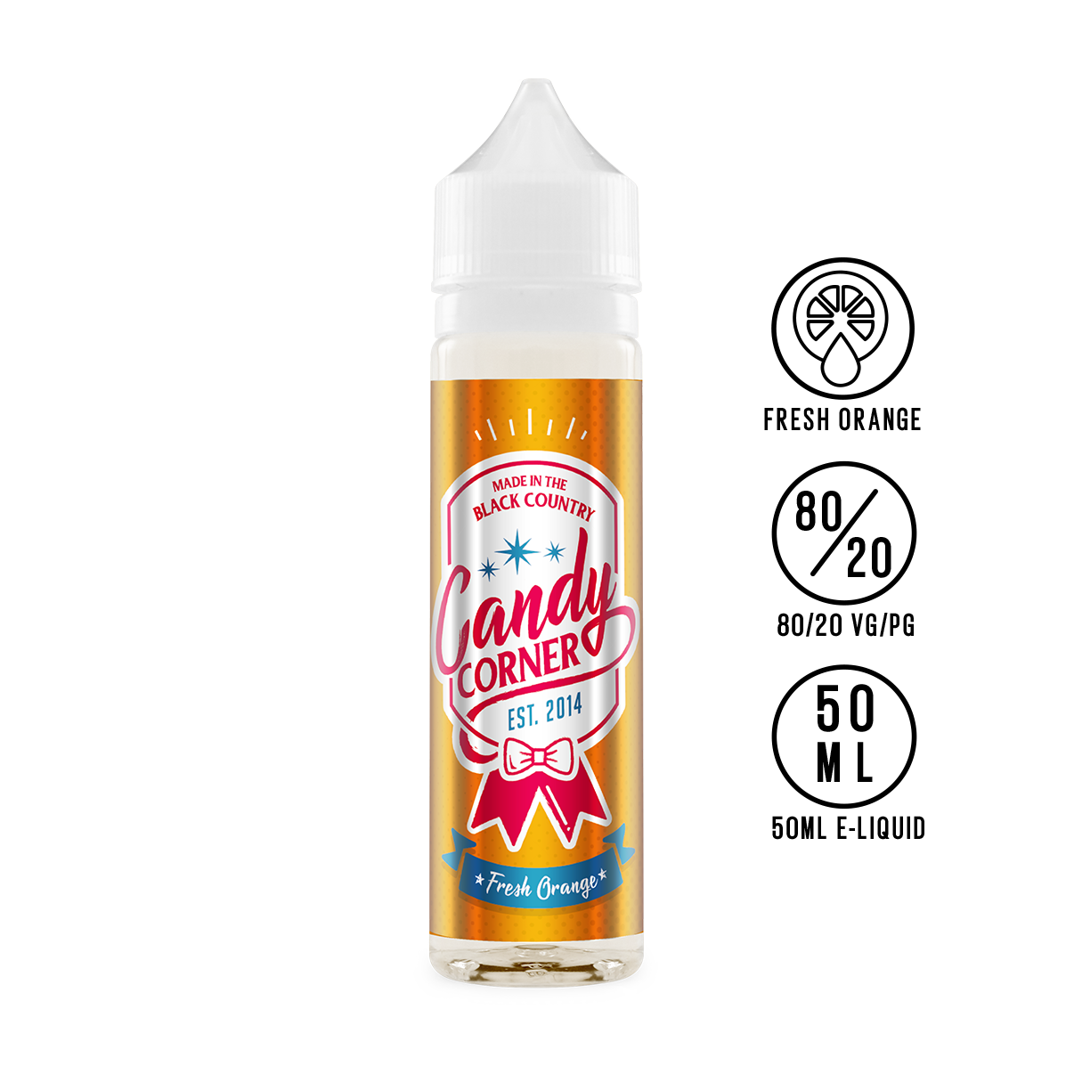 Candy Corner - Fresh Orange 50ml - The Ace Of Vapez