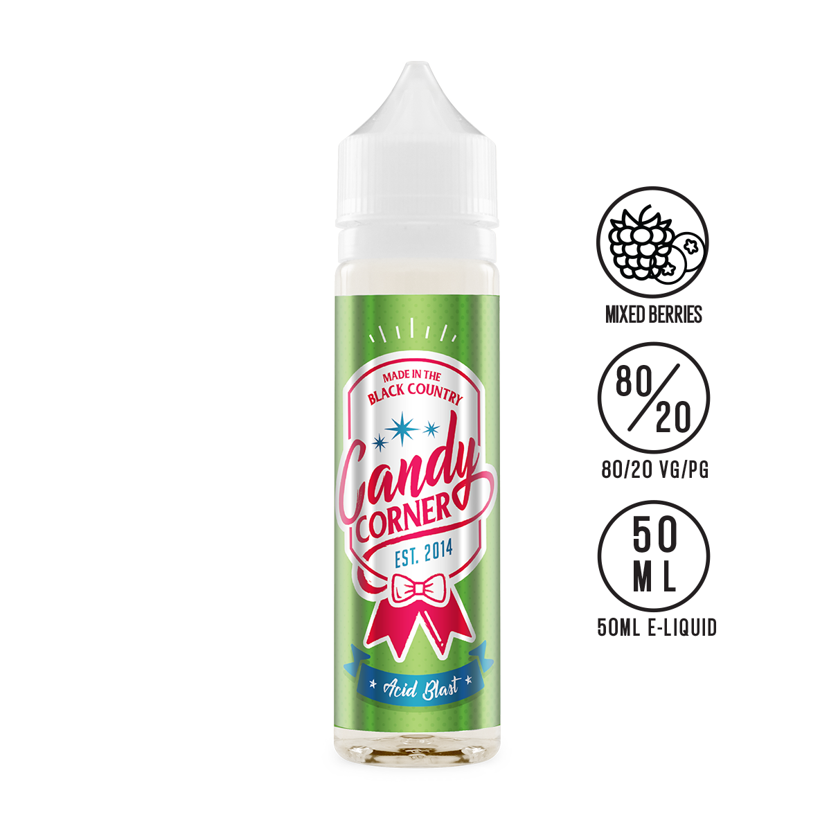 Candy Corner Acid Blast 50ml | The Ace Of Vapez