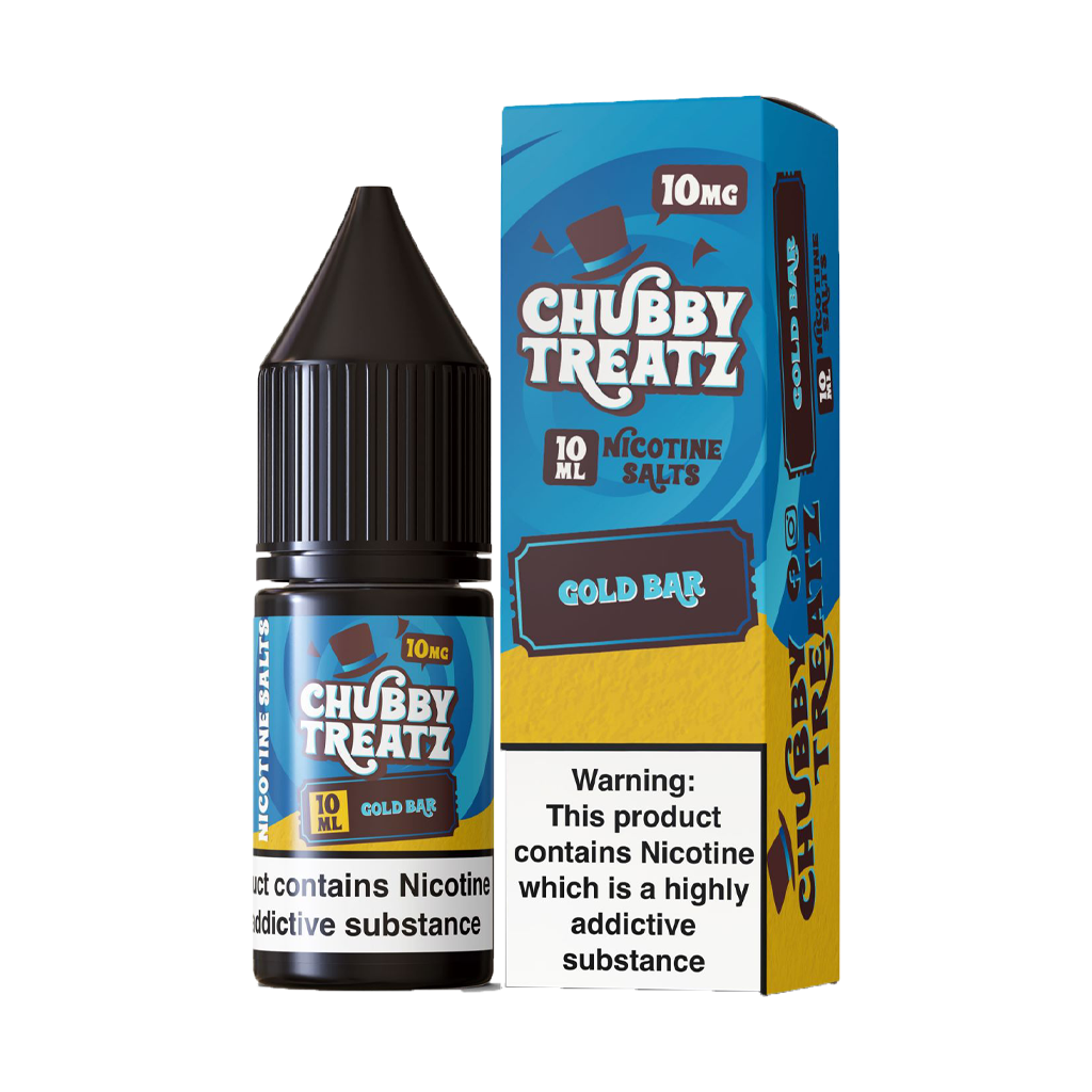 Chubby Treatz Nic Salts Gold Bar (Clearance) - The Ace Of Vapez