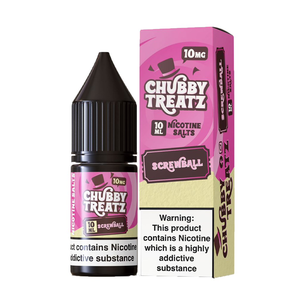 Chubby Treatz Nic Salts Screwball 10ml (Clearance) - The Ace Of Vapez