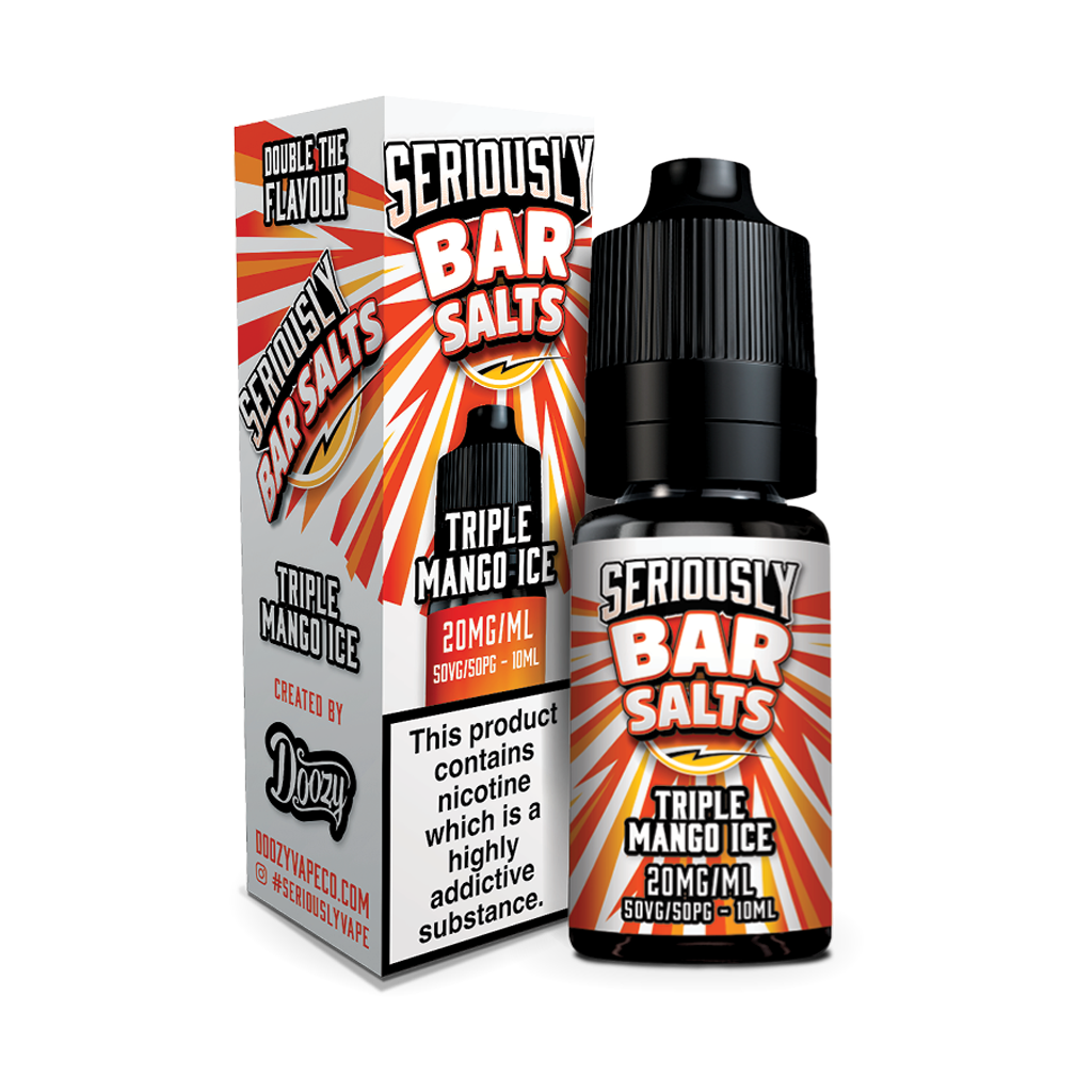 Doozy Seriously Bar Salts Triple Mango 10ml (Clearance) - The Ace Of Vapez