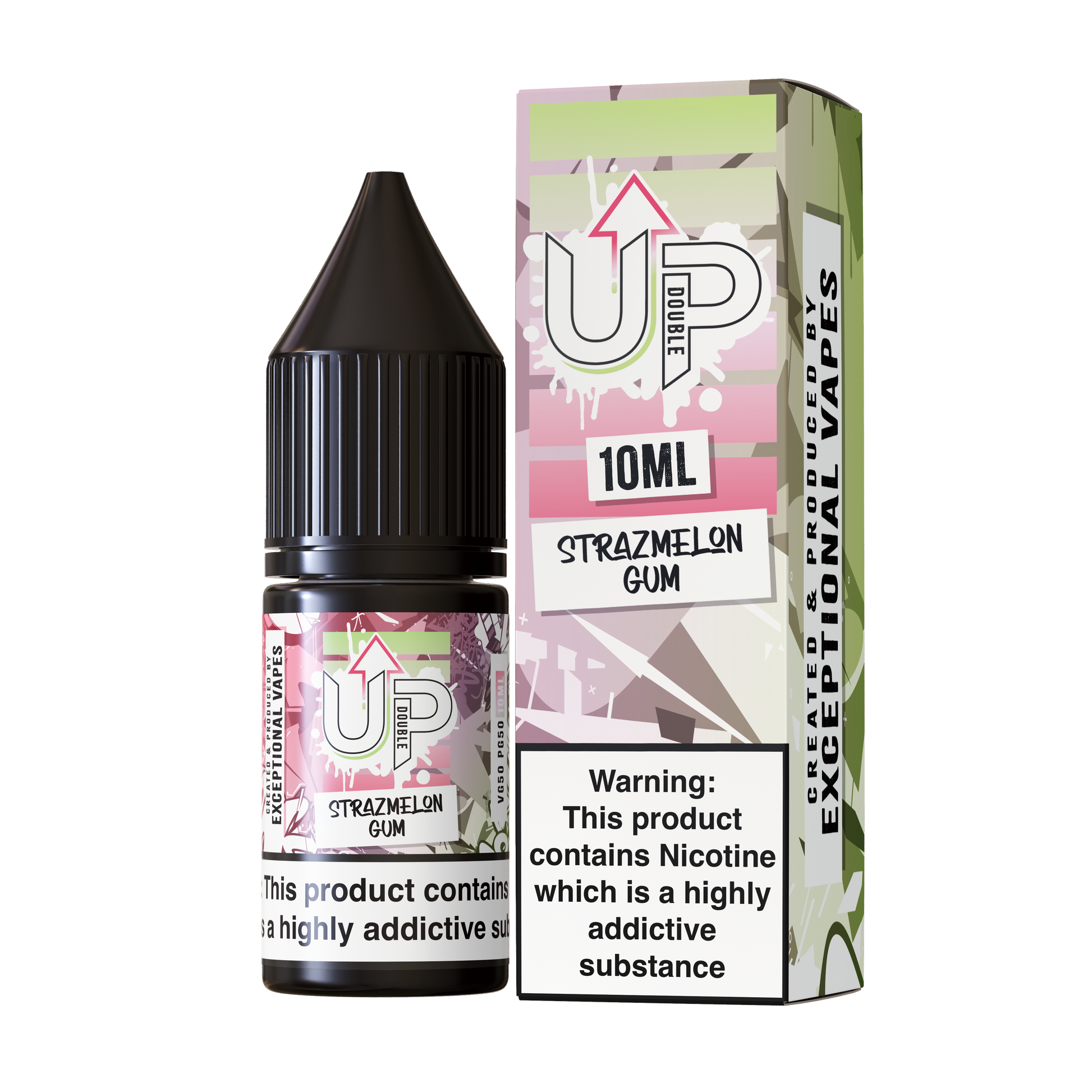 Double Up Strazmelon Gum 10ml - The Ace Of Vapez