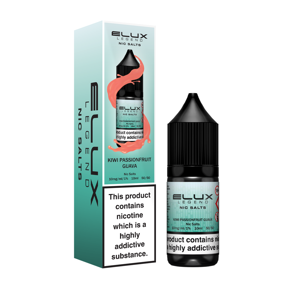 Elux Legend Kiwi Passionfruit Guava Nic Salts 10ml - The Ace Of Vapez