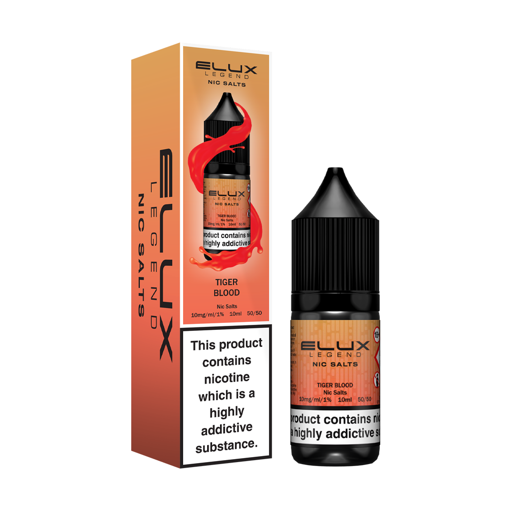 Elux Legend Tiger Blood Nic Salts 10ml - The Ace Of Vapez