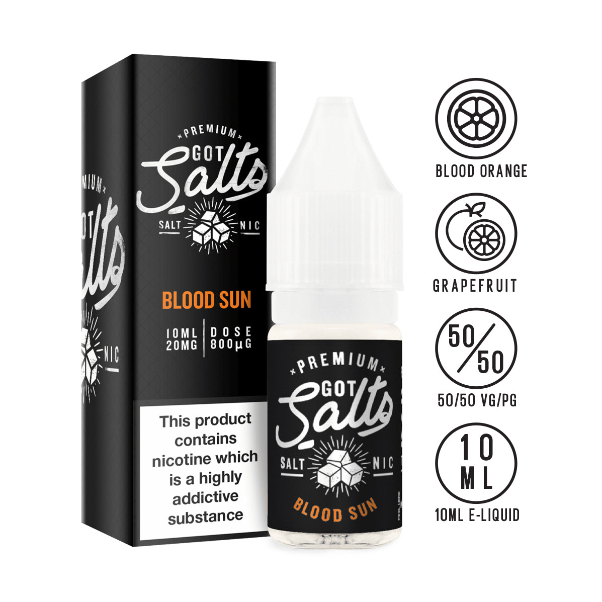 Got Salts - Blood Sun 10ml - The Ace Of Vapez