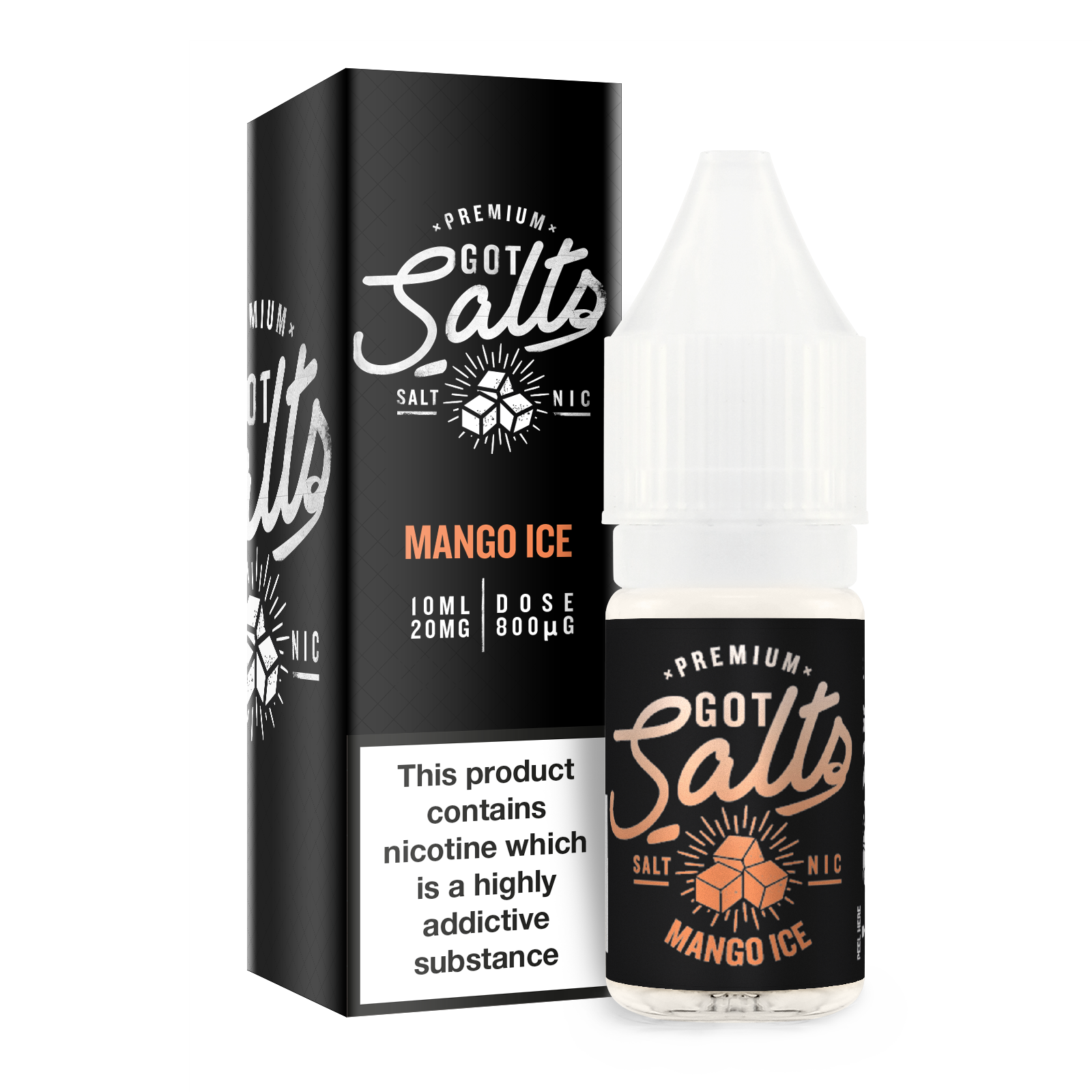 Got Salts - Mango Ice 10ml - The Ace Of Vapez